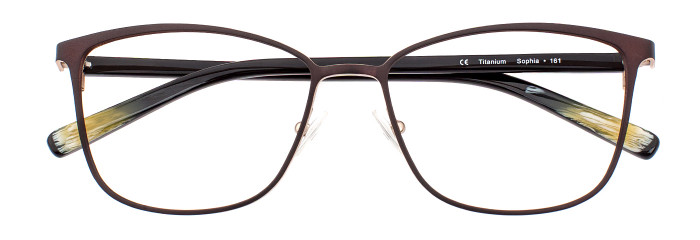 Eyes on Brickell Videre -VIDERE SOPHIA Matte Antique Brown