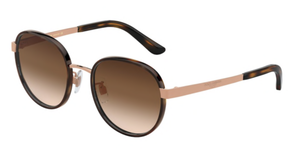 Eyes on Brickell: Dolce & Gabbana - 0DG2227J Havana/Rose Gold