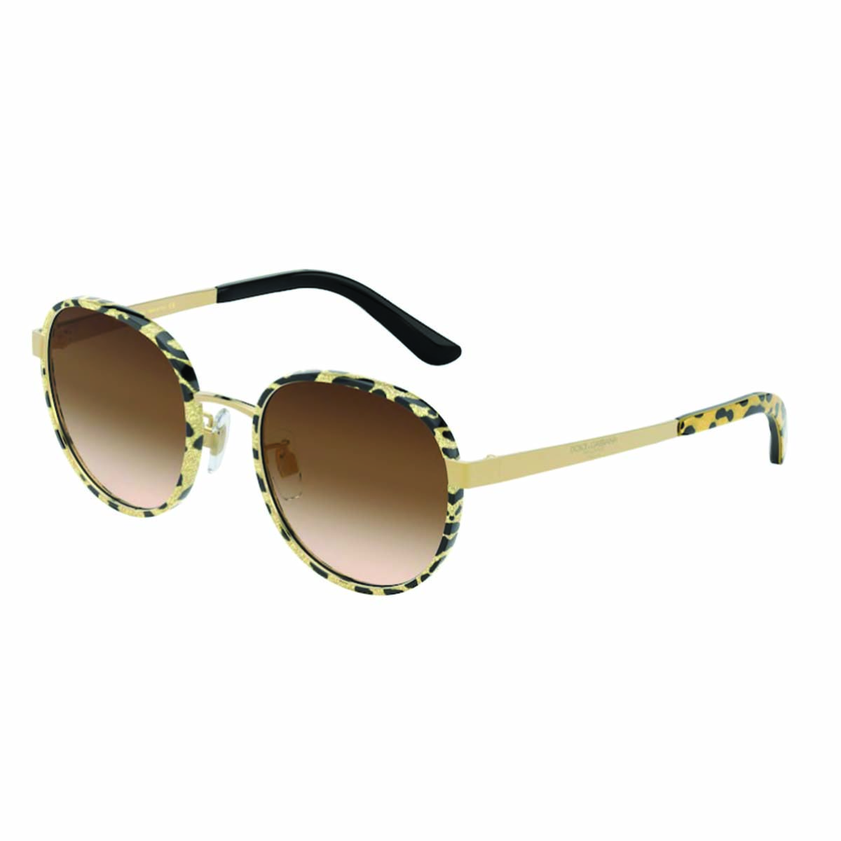 Eyes on Brickell Dolce Gabbana – 0DG2227J Leo Glitter GoldGold