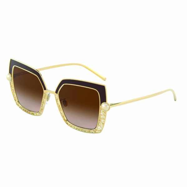 Eyes on Brickell: Dolce & Gabbana - 0DG2251H Gold/Brown