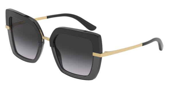 Eyes on Brickell: Dolce & Gabbana - 0DG4373Black on Transparent Black