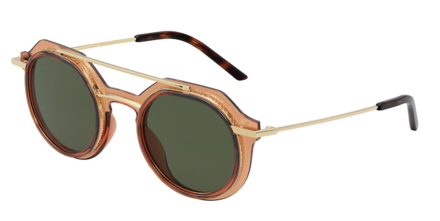 Eyes on Brickell Dolce Gabbana – 0DG6136 Transparent AmberGold