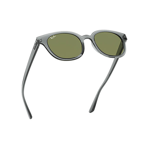 Eyes on Brickell: Shop Rayban Sunglasses - RB4324 Transparent Grey and Light Green