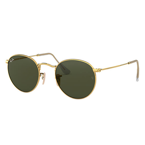 Eyes on Brickell: RB3447 UNISEX 001 Round Metal Gold