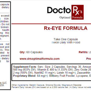 Eyes on Brickell : Doctor RX Eye Formula