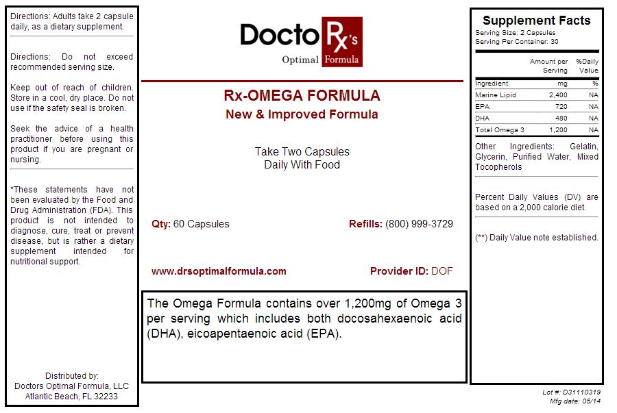 DoctorRX Omega Formula: Get it At Eyes on Brickell