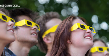 Eyes on Brickell: Solar Eclipse Glasses